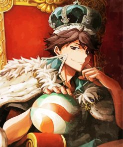 King Toru Oikawa paint by number