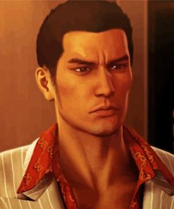 Kiryu Mafia Member paint by numbers