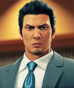 Kiryu Mafia Member Art paint by numbers