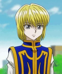 Kurapika Animation paint by numbers