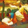 Laundry Time Art paint by numbers