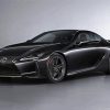 Black Lexus LC Car paint by numbers