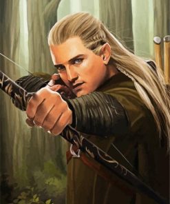 Lord Of The Rings Legolas paint by numbers