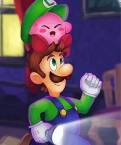 Luigi Animation paint by numbers