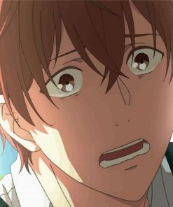 Mafuyu Satou Face Given Anime paint by numbers