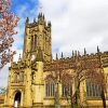 Manchester Cathedral paint by numbers