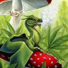 Marijuana Dragon paint by numbers