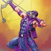 Marvel Hawkeye paint by numbers