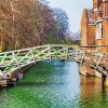 Mathematical Bridge Cambridgeshire paint by numbers