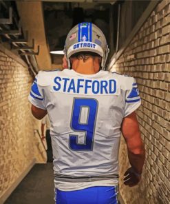 Matthew Stafford paint by number