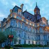 Montreal City Hall paint by numbers