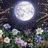 Moonlight Garden paint by numbers