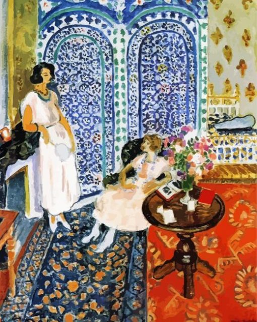 Moorish Screen Paint By Numbers