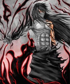 Mugetsu Bleach Anime paint by numbers