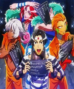 Nanbaka Manga Anime paint by number