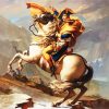 Napoleon Crossing The Alps paint by number