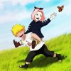 Naruto And Sakura paint by number