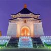 National Chiang Kai shek Memorial Hall Taiwan paint by numbers