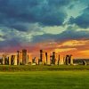 National Trust Stonehenge Landscape Salisbury paint by number