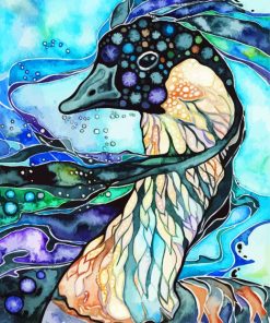 Nene Bird Art paint by number