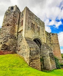 Newark Castle Nottingham paint by number