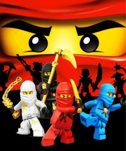 Ninjago Animation paint by numbers