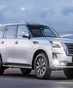 Nissan Patrol Car paint by numbers