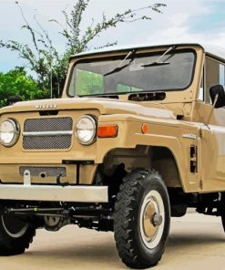 Nissan Patrol G60 Car paint by numbers