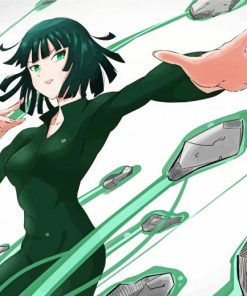 One Punch Man Fubuki paint by numbers