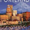 Oregon Portand Skyline Poster paint by numbers