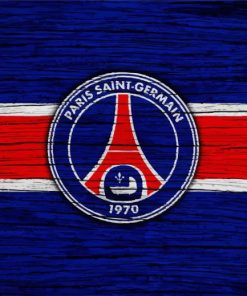 PSG Football Club Logo paint by numbers