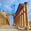 Palmyra Damascus Syria paint by numbers