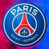 Paris Saint German Logo paint by numbers