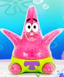 Patrick Star paint by numbers