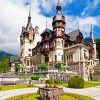 Peleș Castle Sinaia paint by number