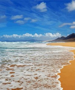 Playa De Cofete Fuerteventura paint by numbers