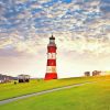 Plymouth Hoe Lighthouse England paint by numbers