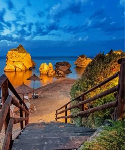 Porto Azzuro paint by numbers