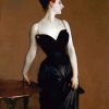 Portrait Of Madame X By John Singer Sargent paint by number