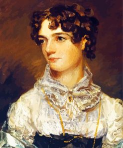 Portrait Of Maria Bicknell By John Constable paint by numbers