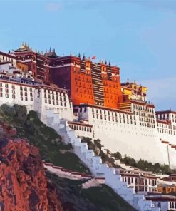 Potala Palace Lhasa paint by numbers