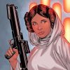 Princess Leia Organa paint by numbers