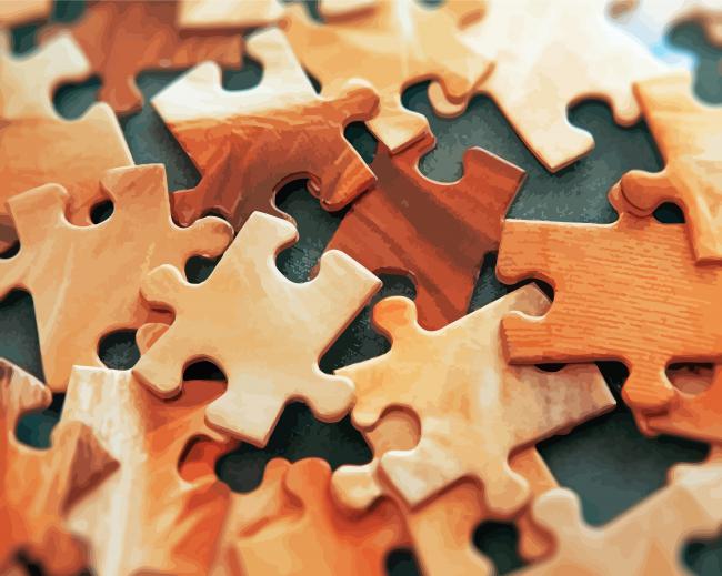 Puzzles paint by numbers