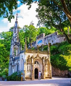 Quinta Da Regaleira Sintra paint by number