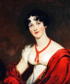 Regency Lady paint by number