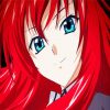 Rias Gremory High School DxD paint by numbers