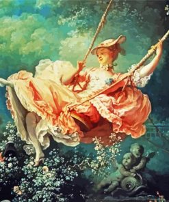 Rococo Art paint by number