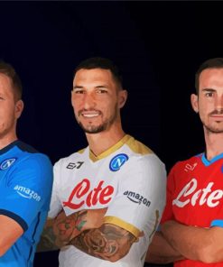 S S C Napoli paint by numbers