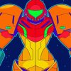 Samus Poster paint by number