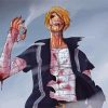 Sanji Black Leg On Piece paint by number